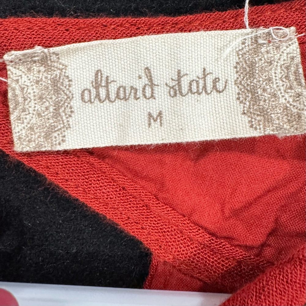Altar'd State Red Embroidered Tunic - Picture 10 of 12